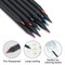 Art Supplies for Kids and Adults, 7 Color in 1 Black Wooden Rainbow Colored Pencils Pre-sharpened, Multicolored Core, with Sharpener, for Coloring Books, Drawing, Sketching (12pcs)
